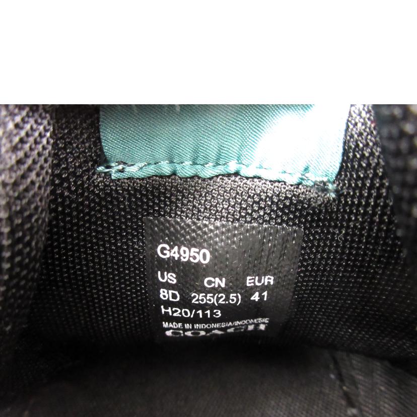 COACH コーチ/COACH レザースニーカー 25.5cm/G4950//ABランク/70