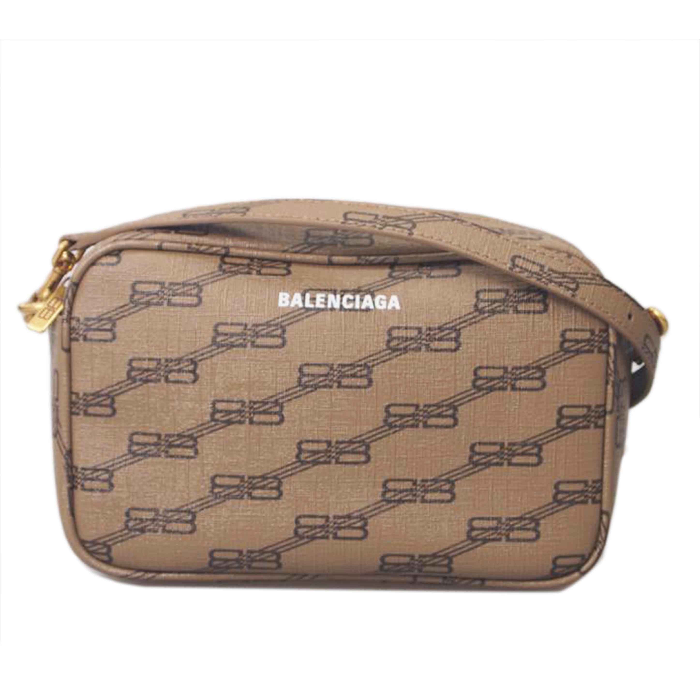 BALENCIAGA バレンシアガ/BBモノグラムシグネチャー スモールカメラバッグ/702701 210DH//SAランク/76