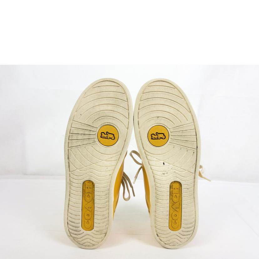 COACH コーチ/COACH レザースニーカー 25.5cm/G4950//ABランク/70