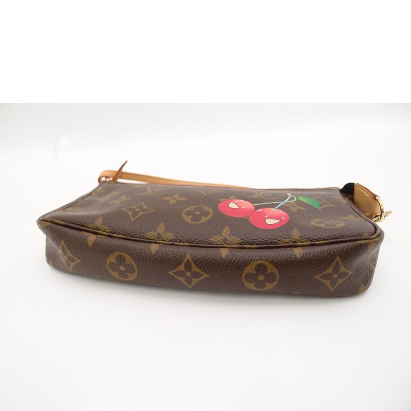 LOUIS VUITTON ルイ・ヴィトン ポーチ ブラウン レディース/ポシェット・アクセソワール/モノグラム・チェリー/M95008//VI1024/SAランク/69
