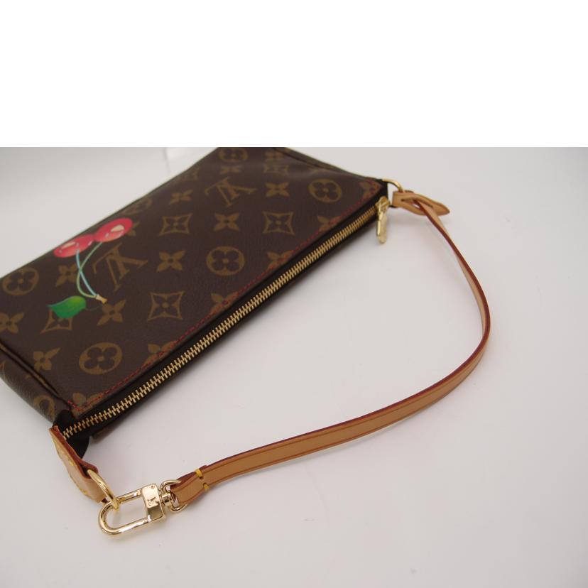 LOUIS VUITTON ルイ・ヴィトン ポーチ ブラウン レディース/ポシェット・アクセソワール/モノグラム・チェリー/M95008//VI1024/SAランク/69