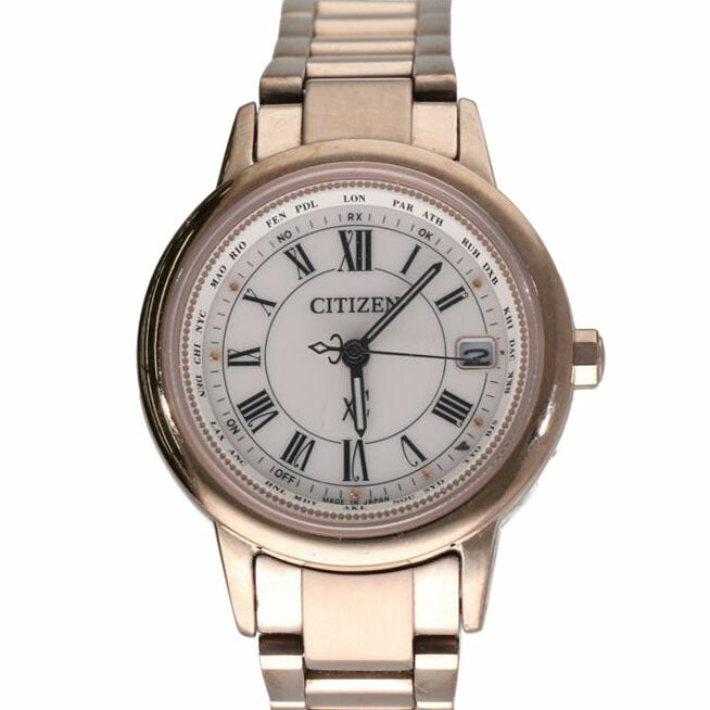 CITIZEN シチズン/xC・ティタニアライン/レディース/電波ソーラー/H240-T022740//691022097/Aランク/75