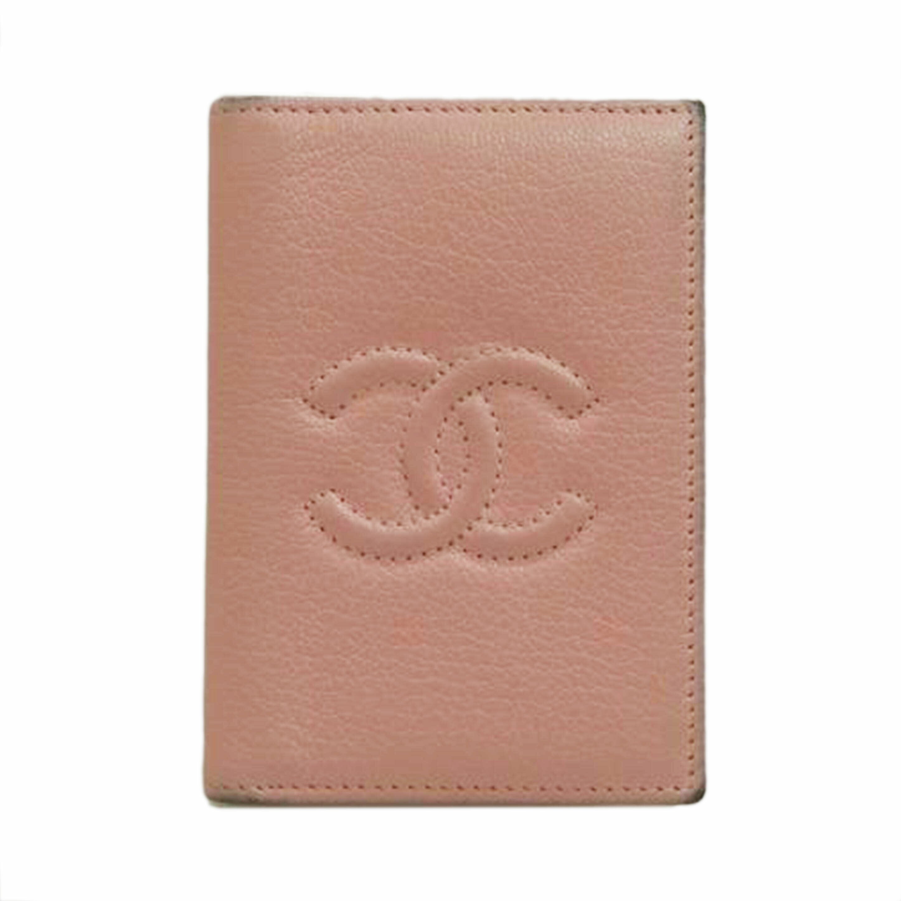 CHANEL シャネル/レザーカード ピンク//22798248/Bランク/87