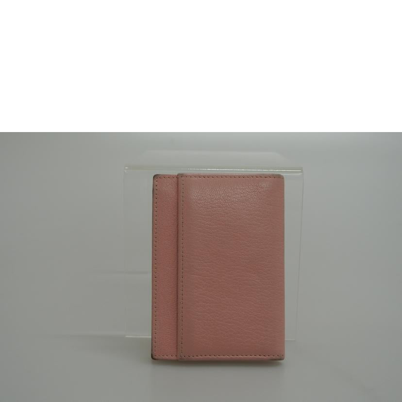 CHANEL シャネル/レザーカード ピンク//22798248/Bランク/87