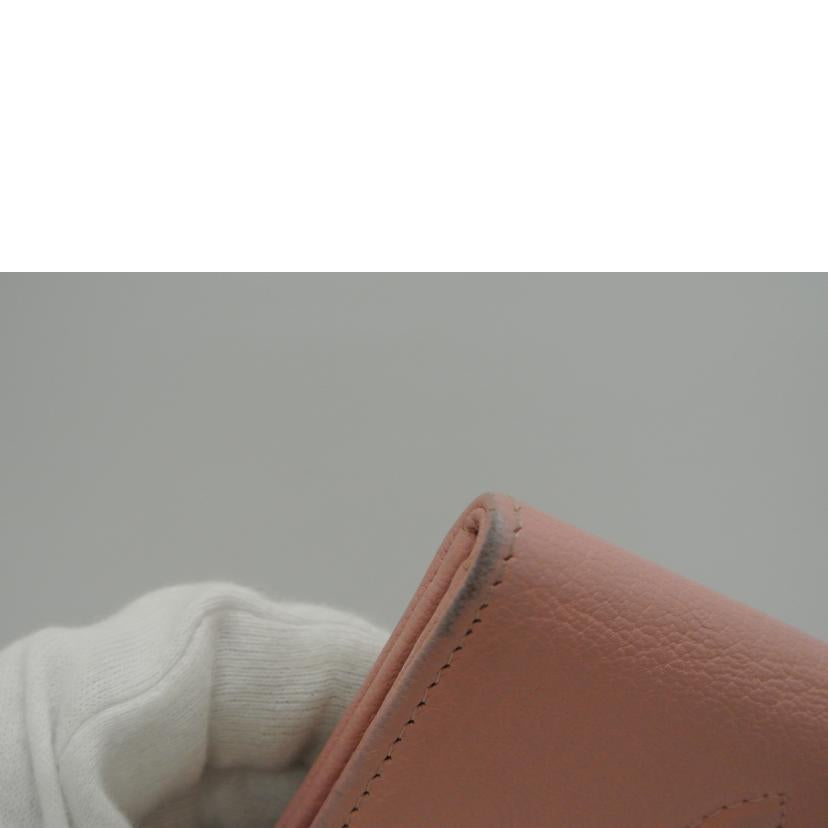 CHANEL シャネル/レザーカード ピンク//22798248/Bランク/87
