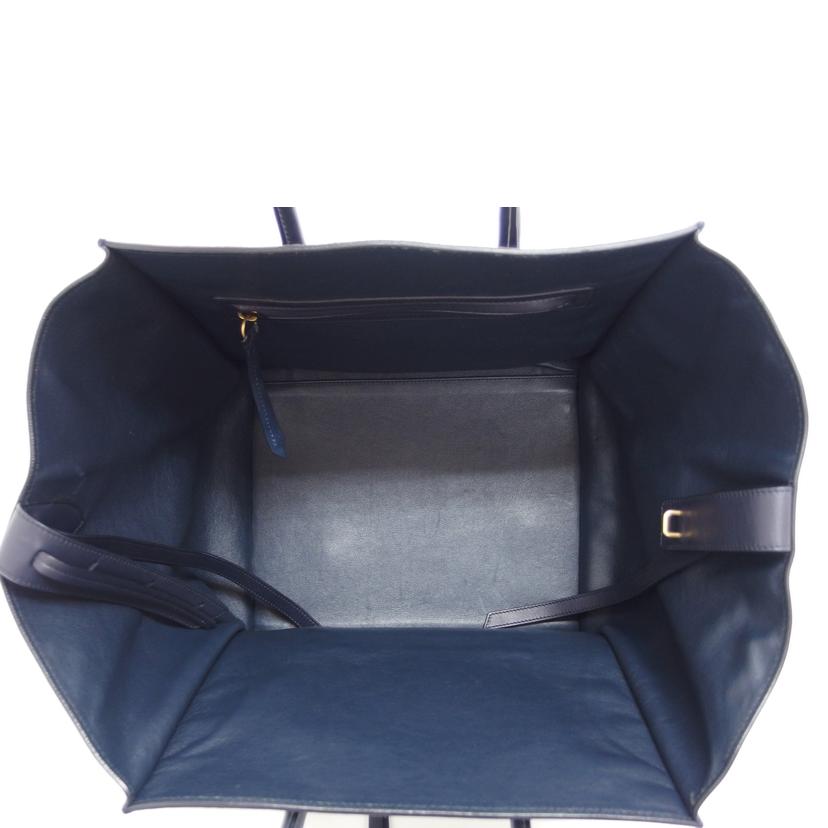 CELINE セリーヌ トートバッグ ダークグレー×ネイビー/ラゲージファントム/スエードレザー/ハンドバッグ//S・C******/Bランク/04