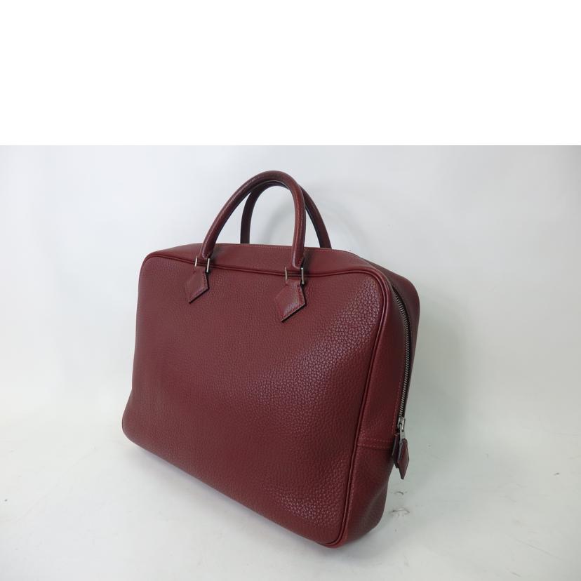 HERMES エルメス/プリュムドッグ/トゴ/シルバー金具/ボルドー系//□F刻印/Bランク/84