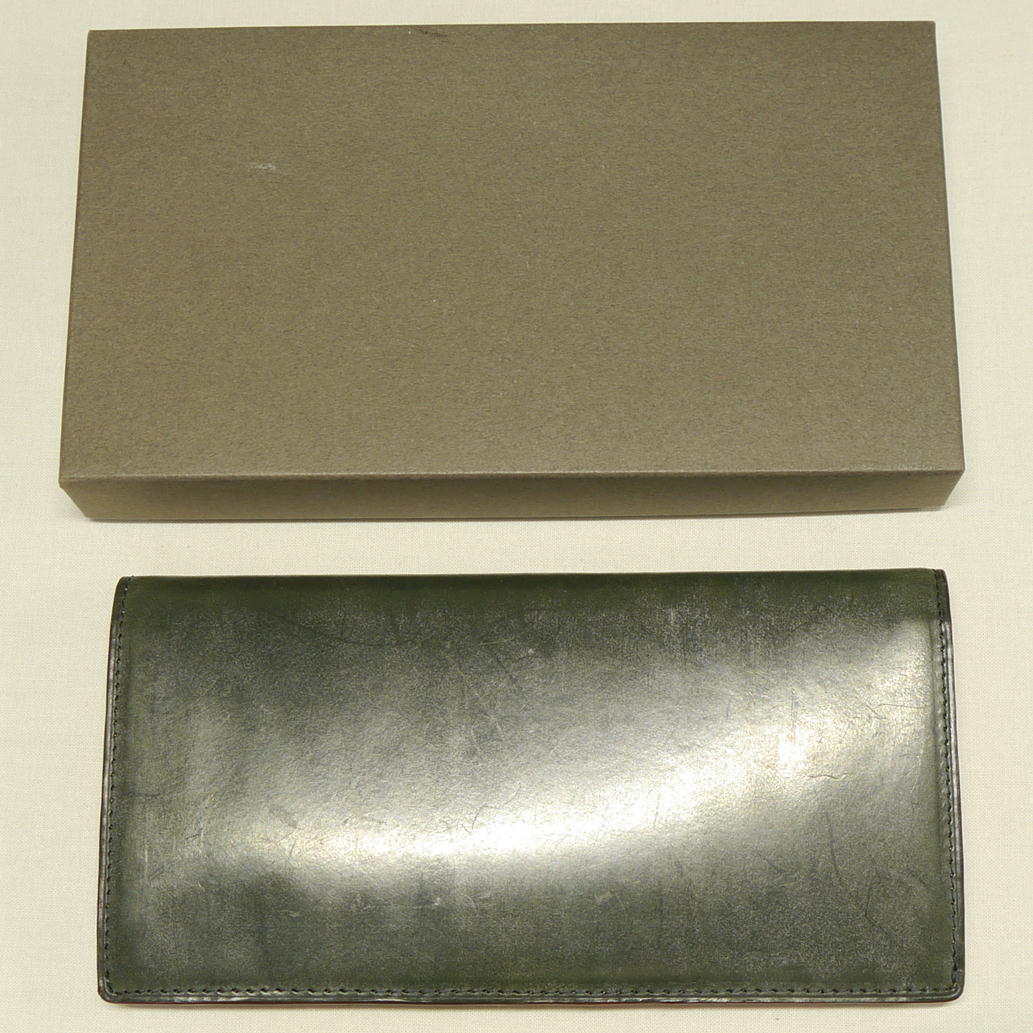 BRIDLE LEATHER(ブライドルレザー)/二つ折り長財布/なし/SAランク/52
