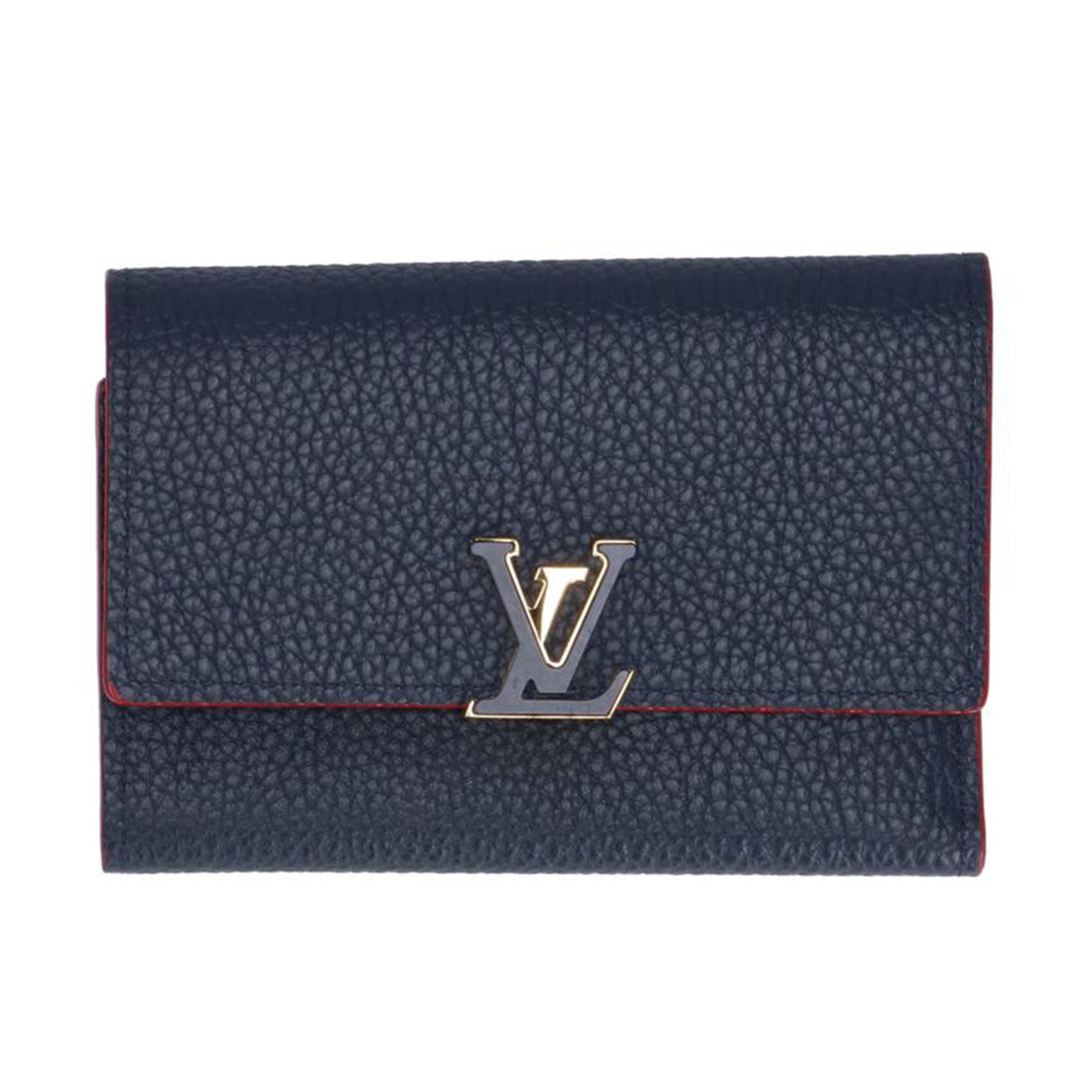 LV ルイヴィトン/ポルトフォイユ・カプシーヌコンパクト/トリヨン/M63741//MI0***/Aランク/75