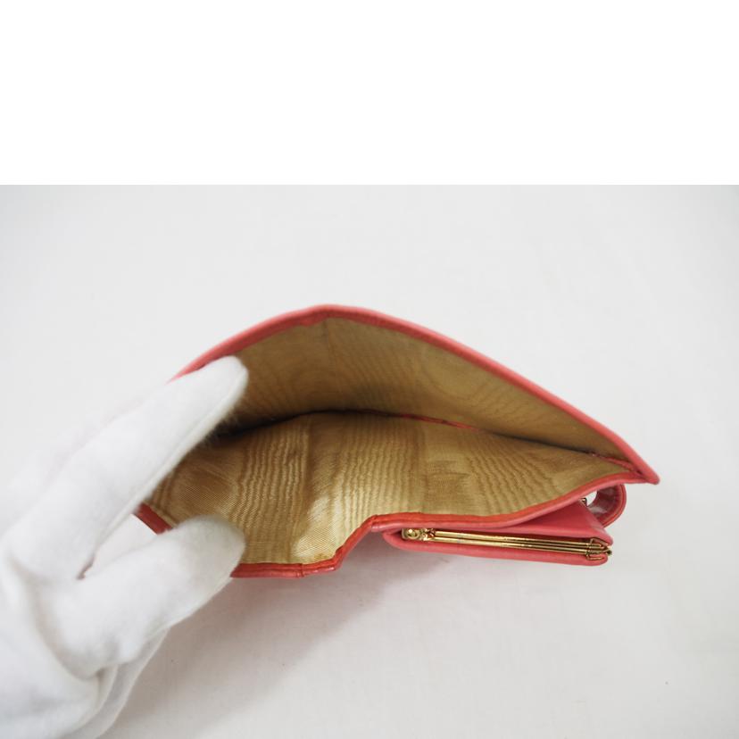 CHANEL/ココマークがま口財布/キャビアスキン//8150512/Bランク/78