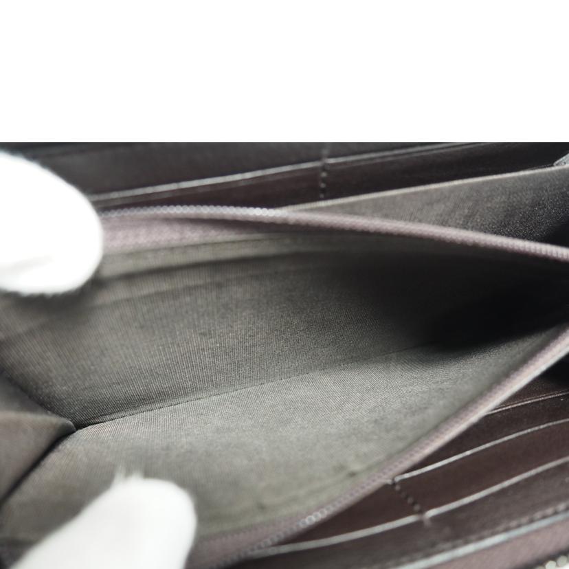 GUCCI グッチ/ レザー/ラウンドファスナー長財布/茶/307932//0959/Bランク/79