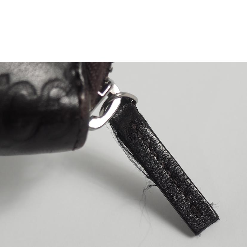 GUCCI グッチ/ レザー/ラウンドファスナー長財布/茶/307932//0959/Bランク/79