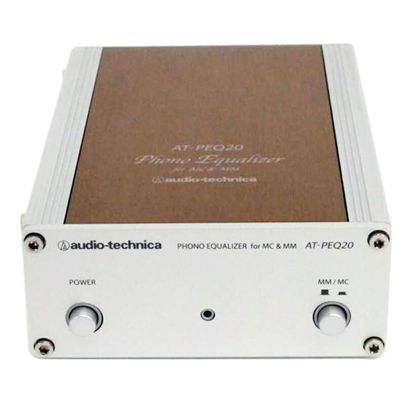最終価格】オーディオテクニカ フォノイコライザー AT-PEQ20 づらい 