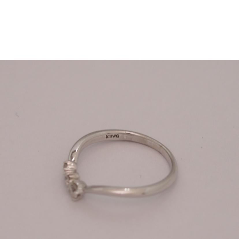 /K18WG ダイヤリング0.15ct//Bランク/76