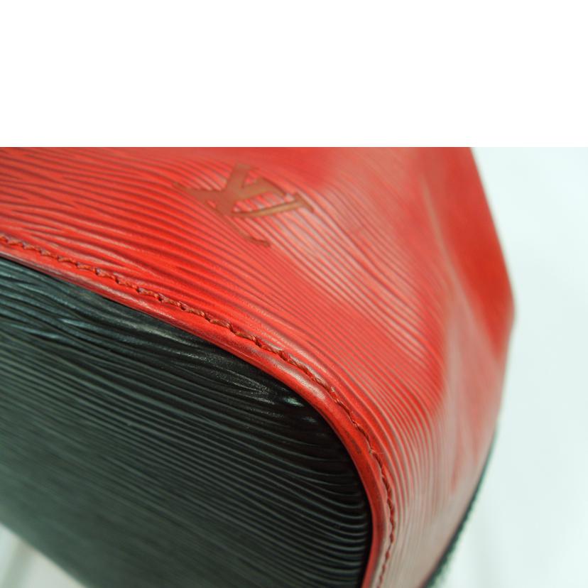 LV ルイ・ヴィトン/プチ・ノエ/エピ/バイカラー/レッド×ノワール/M44172//AR0994/ABランク/83