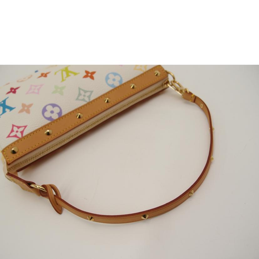 LOUIS VUITTON ルイ・ヴィトン ポーチ 白 レディース/ポシェット・アクセソワール/マルチカラー/ブロン/M92649//CA0014/SAランク/69