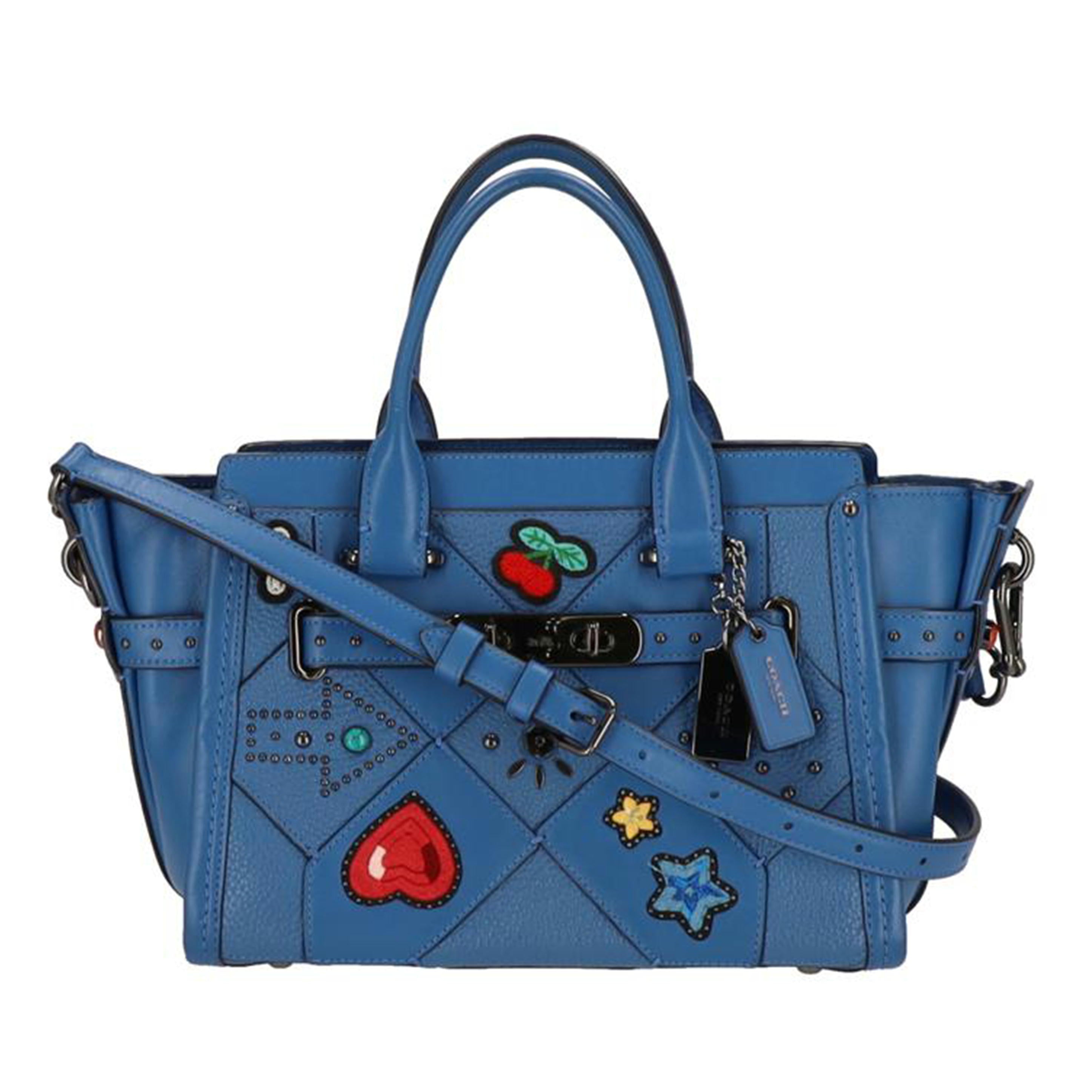 COACH コーチ/スワッガー27エンベリッシュドキャニオンキルトレザー/55503//L1677/ABランク/75