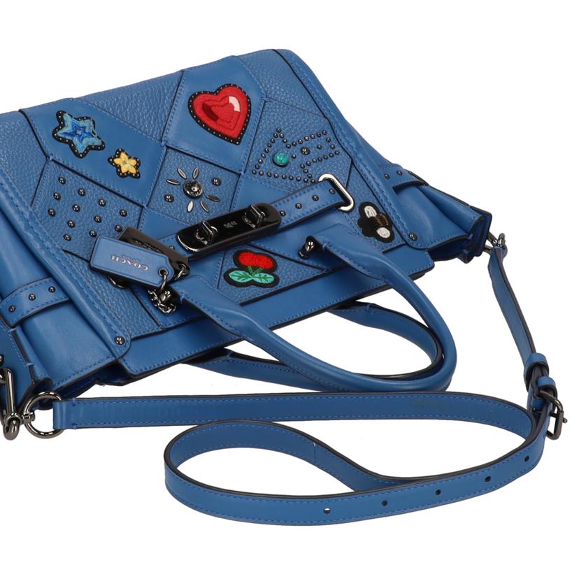 COACH コーチ/スワッガー27エンベリッシュドキャニオンキルトレザー/55503//L1677/ABランク/75