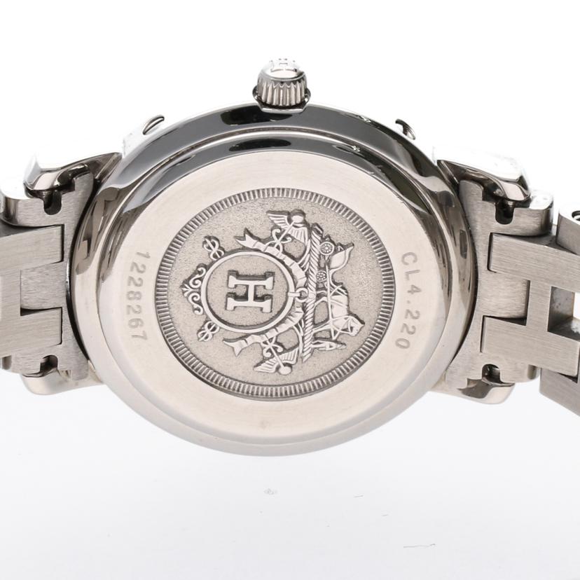 HERMES エルメス/クリッパー・アイボリー/レディース/クオーツ/CL4.220//1228267/ABランク/75