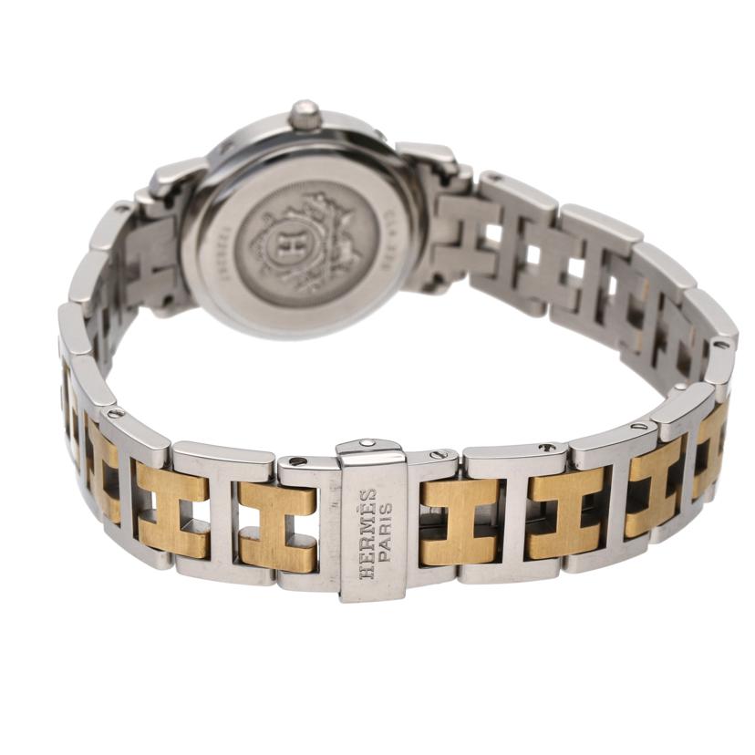 HERMES エルメス/クリッパー・アイボリー/レディース/クオーツ/CL4.220//1228267/ABランク/75