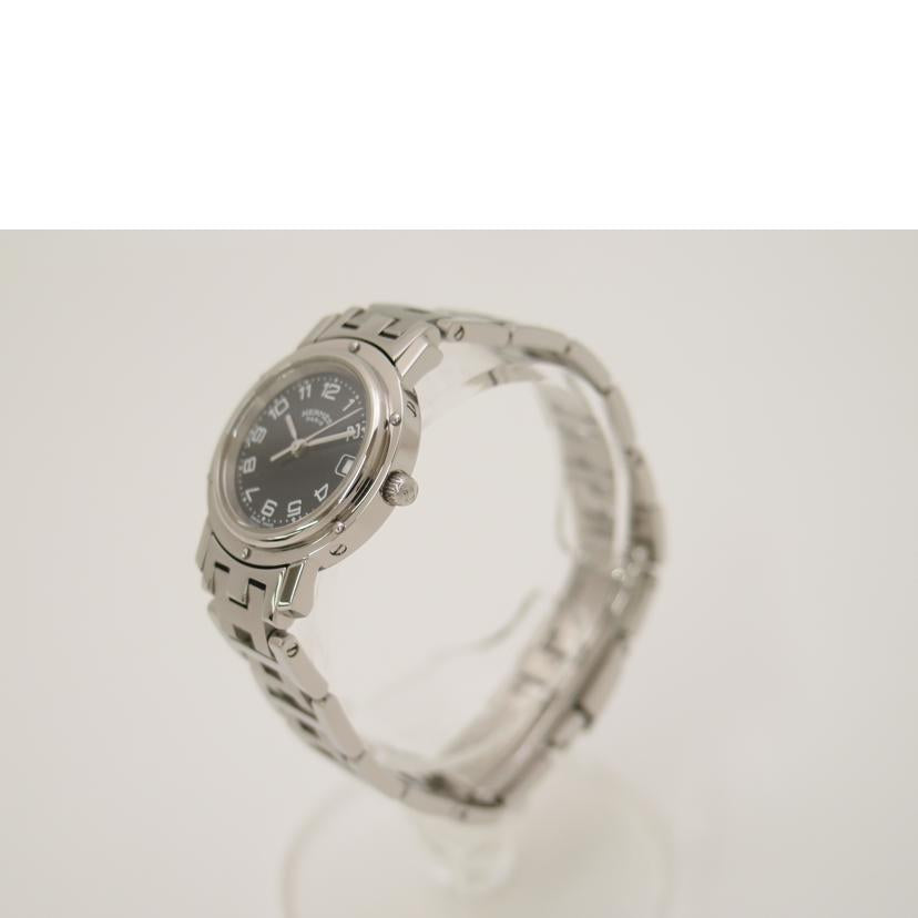 HERMES エルメス 腕時計 ステンレス 黒/クリッパー/レディース/クォーツ/CL4.210//2731286/Aランク/69