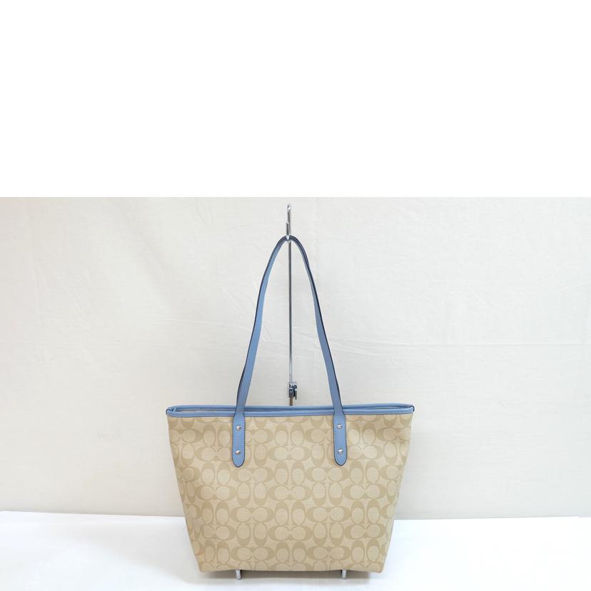 COACH コーチ/シグネチャーシティジップトート/F58292//A18**/Bランク/71