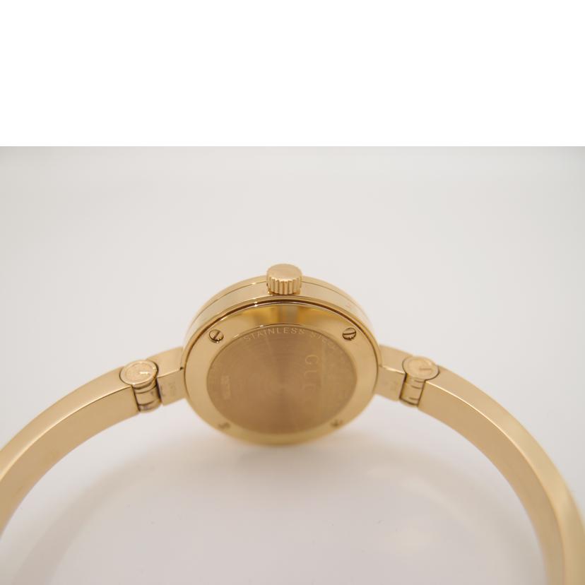 GUCCI グッチ 腕時計 花柄 /Gサークルフローラ・バングルウォッチ/ゴールド/105//10671704/Aランク/69