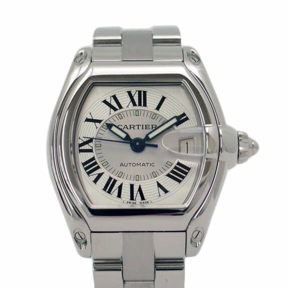 Cartier カルティエ 腕時計 オートマ ステンレス メンズ/ロードスターLM・デイト/自動巻き/W62025V3//2510387759CD/Aランク/69