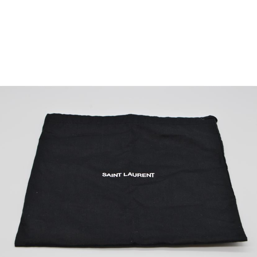 SAINT LAURENT サンローラン/ルルボーリングミニチェーンレザーショルダー/ノワール/457588//111*/Aランク/89