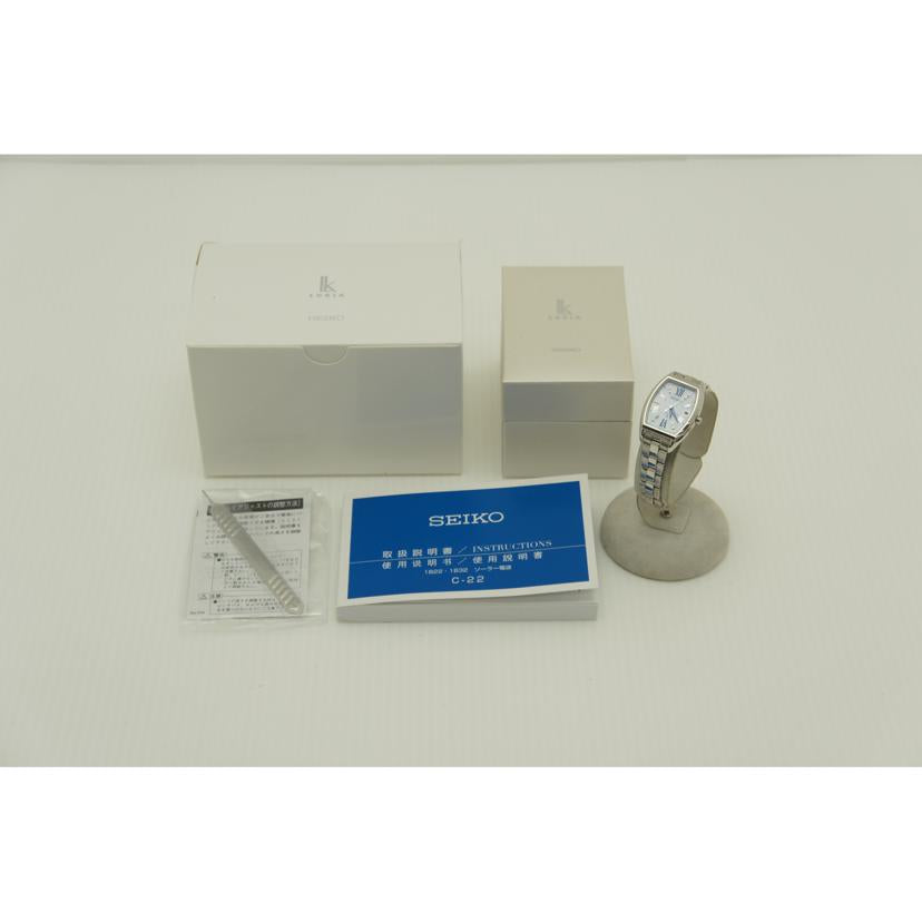 SEIKO セイコー/ルキア/レディース/電波ソーラー/1B32-0AA0//9O0610/Aランク/75