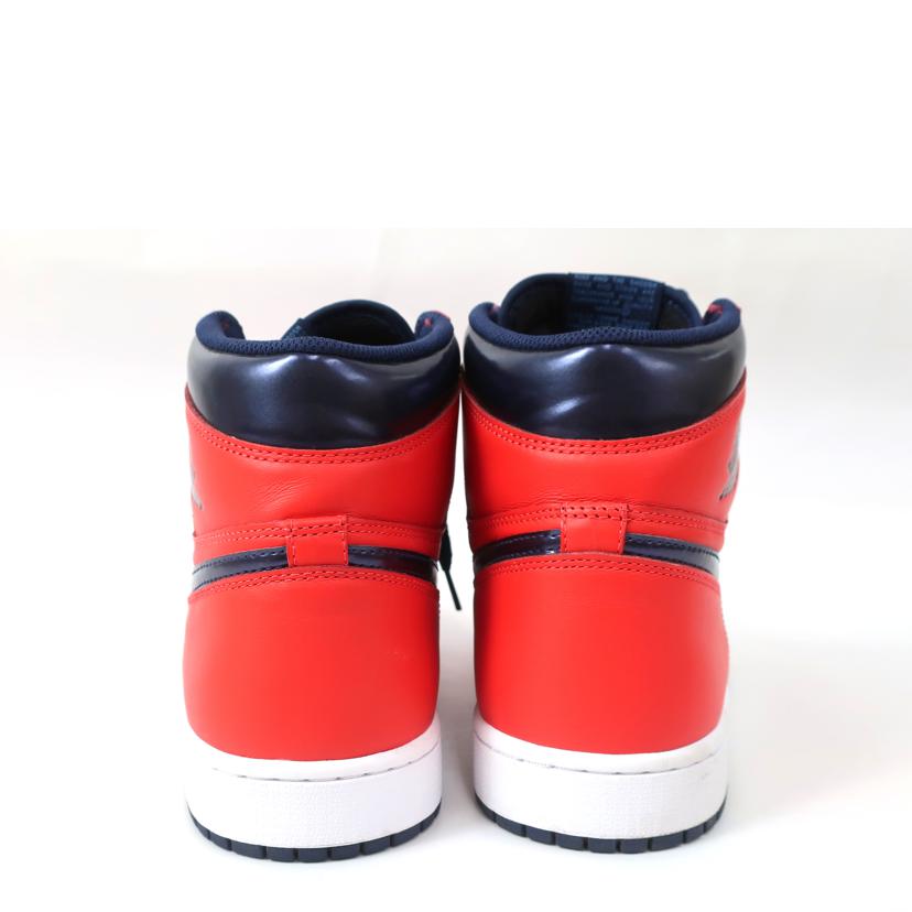 NIKE ナイキ/エアジョーダン1レトロ/30.0cm/AIR JORDAN 1 RETRO HIGH David Letterman レッド/555088-606//ABランク/65