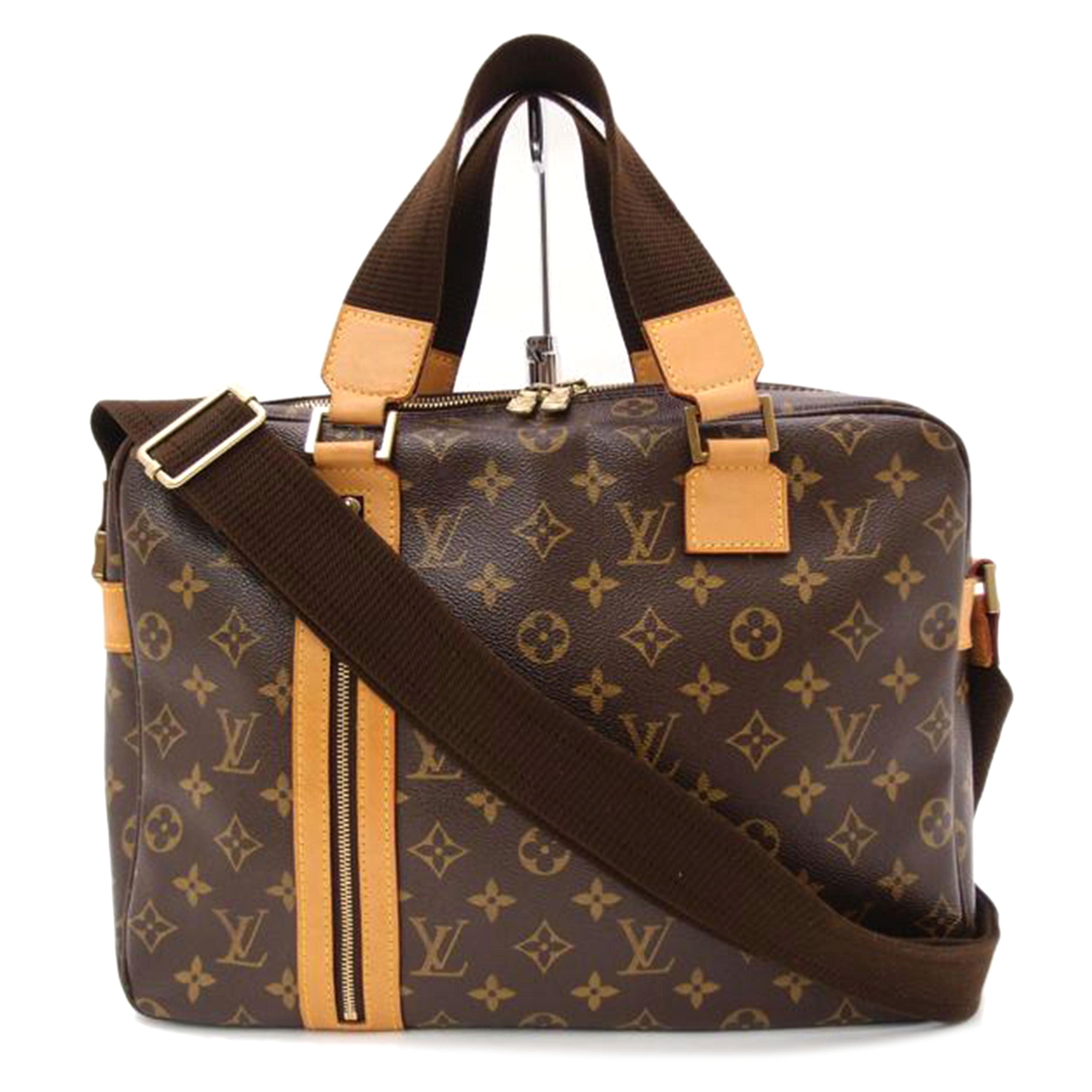 LOUIS VUITTON ルイ・ヴィトン ブリーフケース 2way ショルダー ブラウン メンズ レディース/サック・ボスフォール/モノグラム/M40043//CA0095/ABランク/69