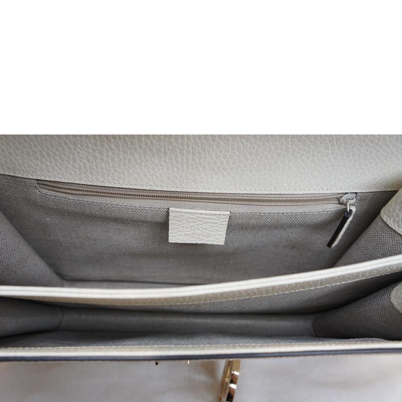 GUCCI グッチ/インターロッキングGフラップチェーンショルダー/510303//527***/Aランク/92