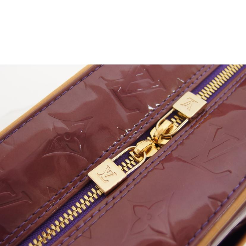 LV ルイヴィトン/サットン/モノグラム/ヴェルニ/パープル/M91081//CA1929/ABランク/04