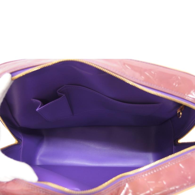 LV ルイヴィトン/サットン/モノグラム/ヴェルニ/パープル/M91081//CA1929/ABランク/04