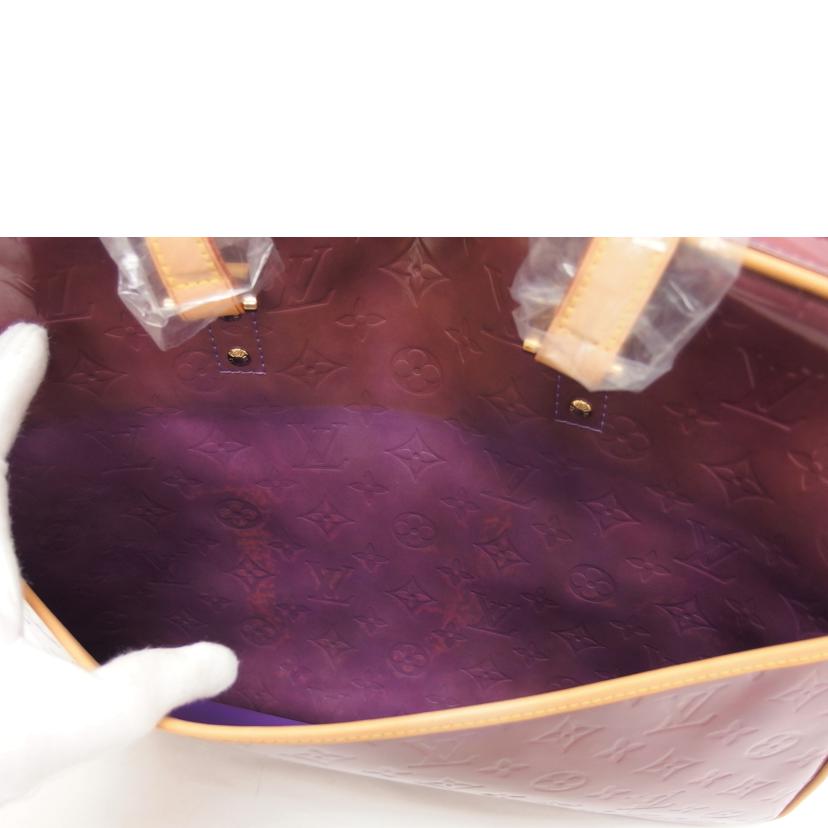 LV ルイヴィトン/サットン/モノグラム/ヴェルニ/パープル/M91081//CA1929/ABランク/04