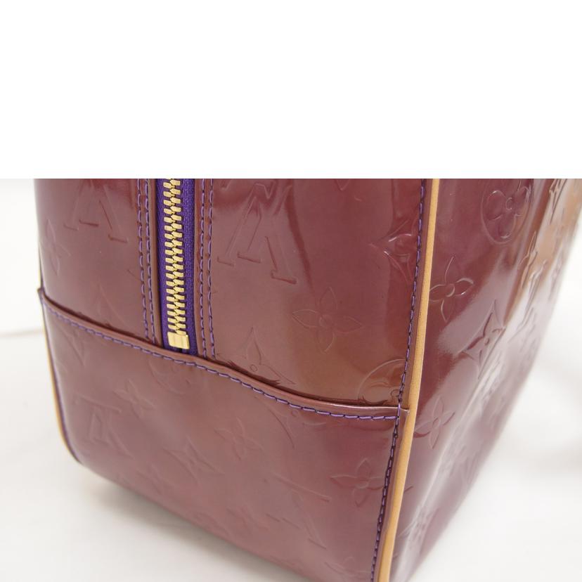 LV ルイヴィトン/サットン/モノグラム/ヴェルニ/パープル/M91081//CA1929/ABランク/04