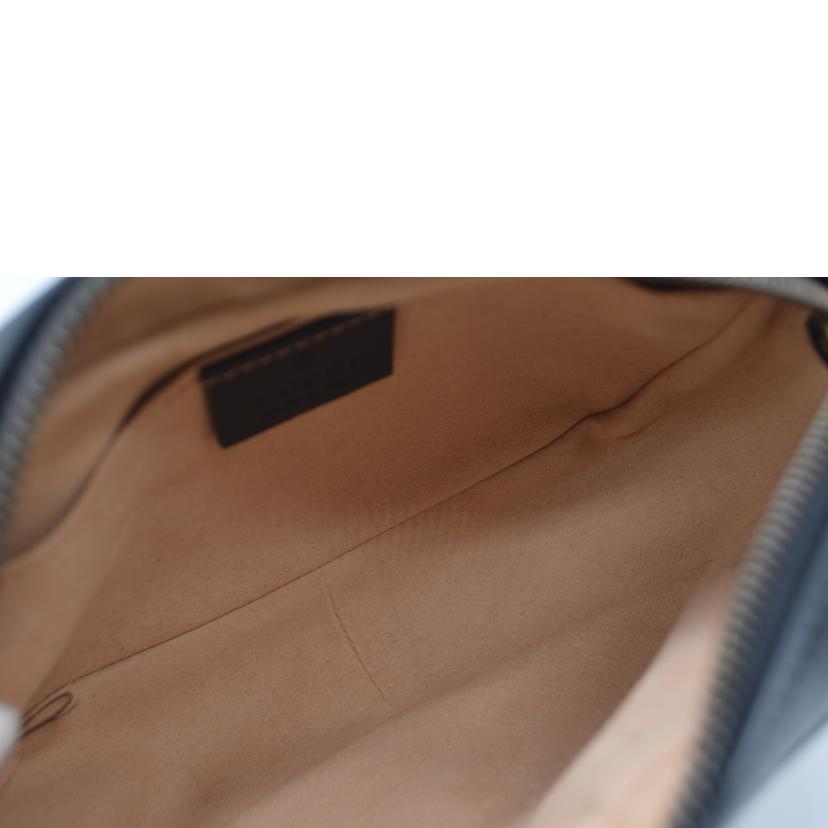 GUCCI グッチ/GGマーモントミニチェーンレザーショルダー/448065//493***/Aランク/89