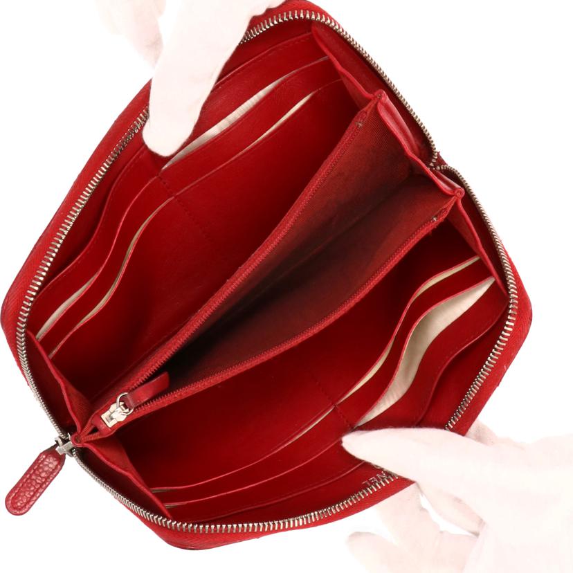 CHANEL シャネル/マトラッセキャビアスキンラウンドファスナー財布/A50097//16788616/Bランク/75