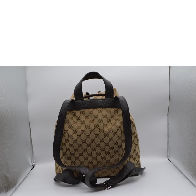 GUCCI グッチ/GGキャンバスレザーバッグパック/449175//527***/SAランク/89
