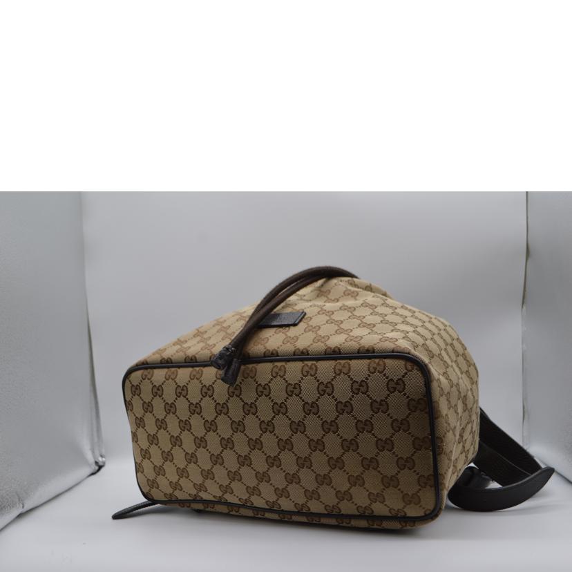 GUCCI グッチ/GGキャンバスレザーバッグパック/449175//527***/SAランク/89
