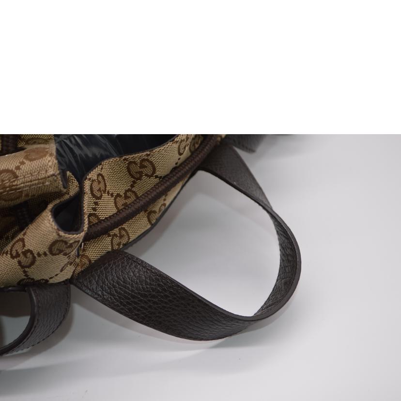 GUCCI グッチ/GGキャンバスレザーバッグパック/449175//527***/SAランク/89