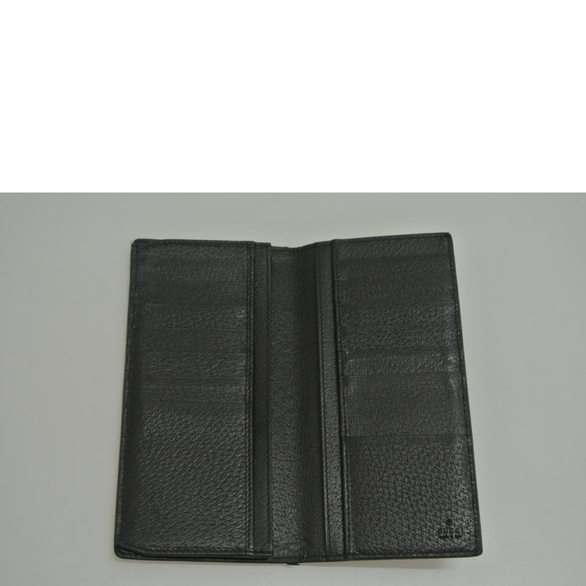 GUCCI グッチ/GGマーモント札入れ 黒/459133//496334/Bランク/87