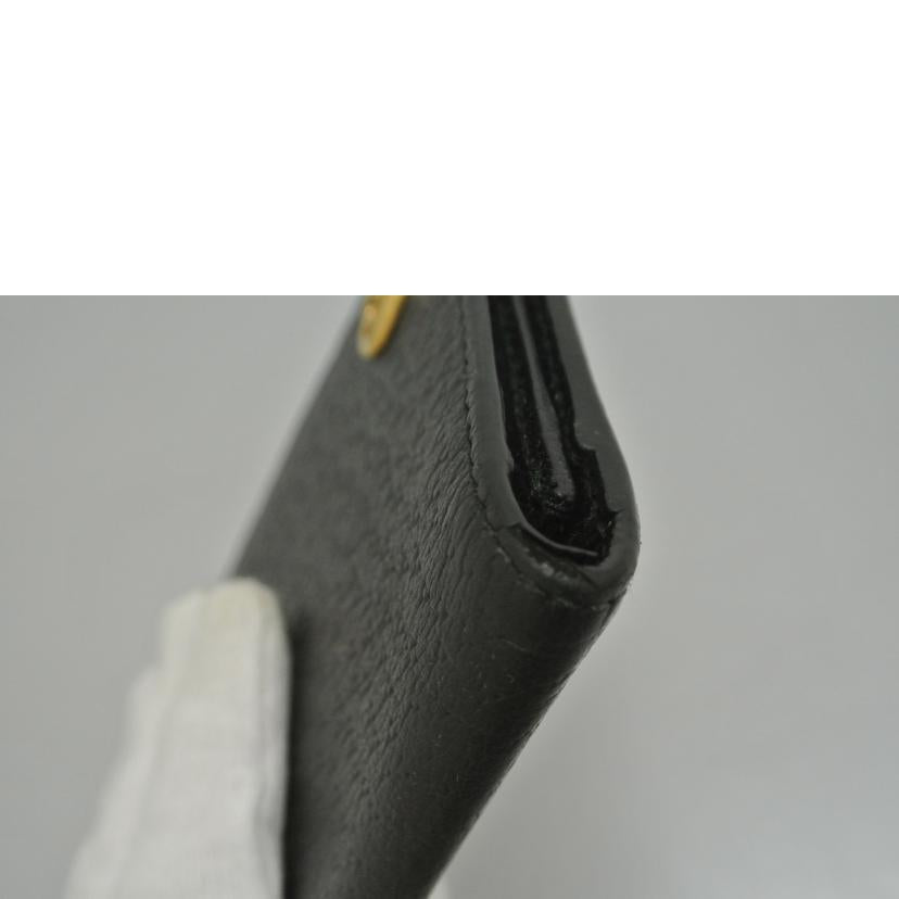 GUCCI グッチ/GGマーモント札入れ 黒/459133//496334/Bランク/87