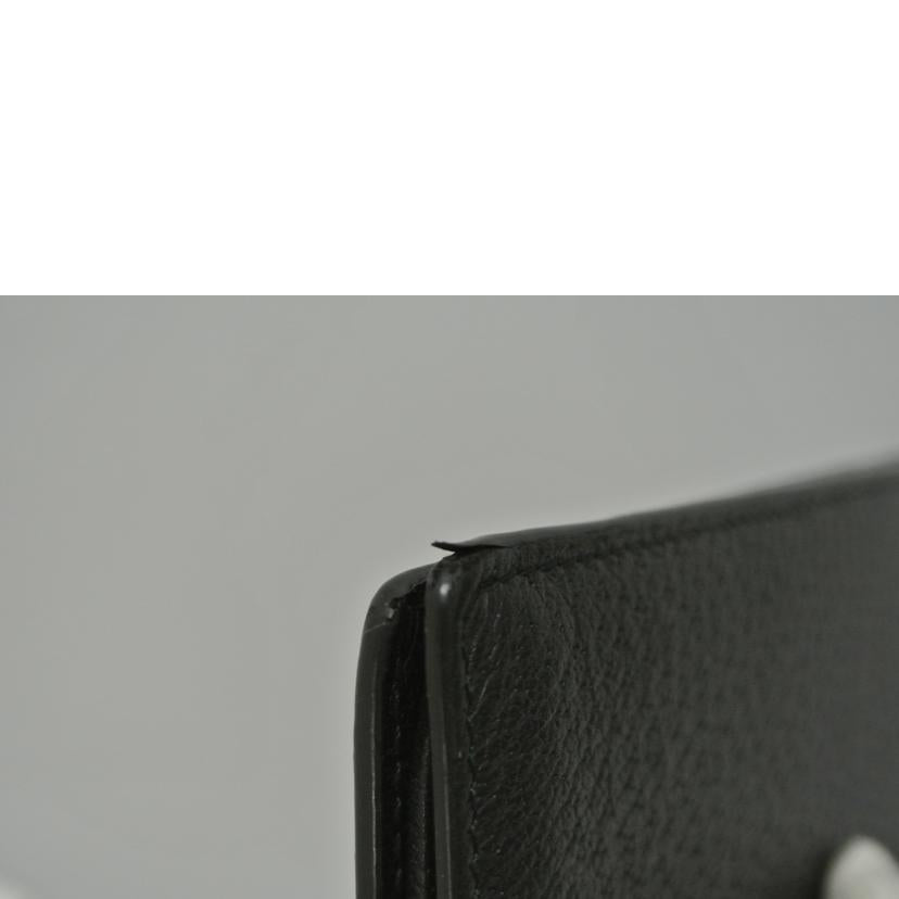 GUCCI グッチ/GGマーモント札入れ 黒/459133//496334/Bランク/87