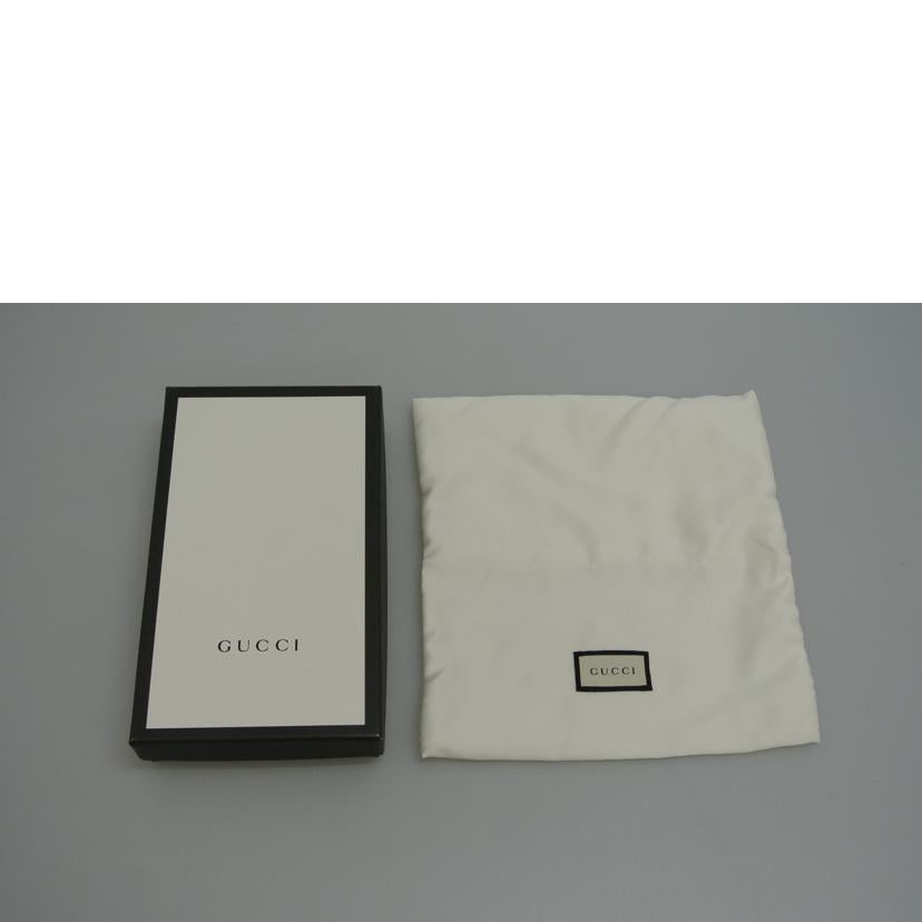 GUCCI グッチ/GGマーモント札入れ 黒/459133//496334/Bランク/87