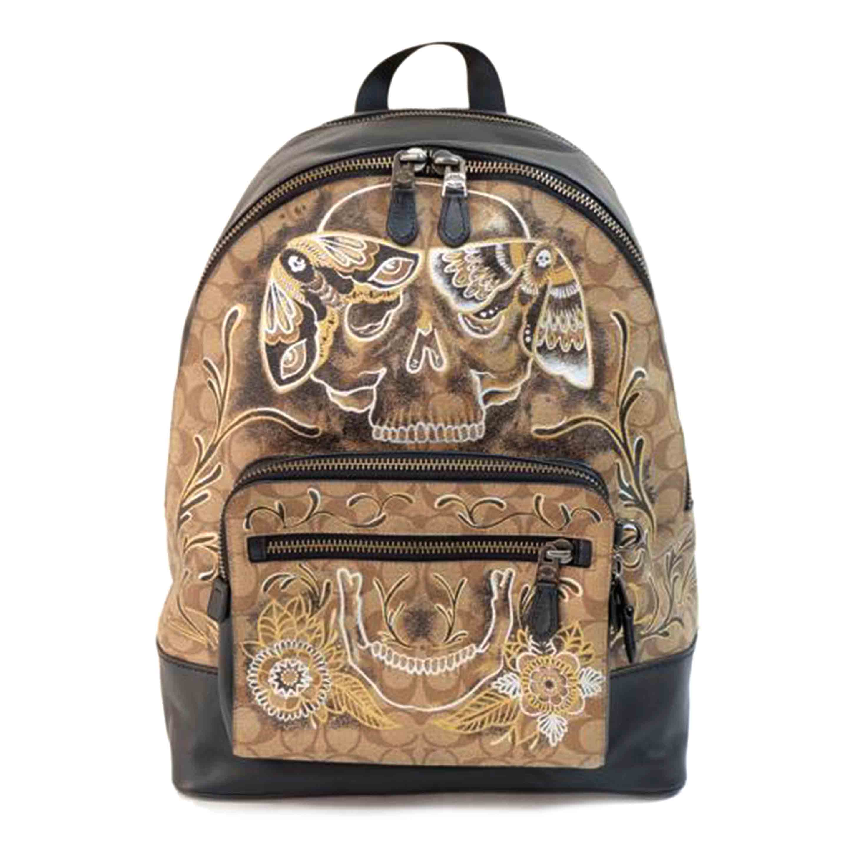 COACH コーチ/シグネチャースカルウエストバックパック/F76877//E19**/Aランク/71