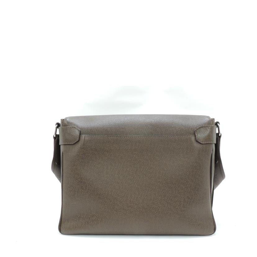 LOUIS VUITTON ルイ・ヴィトン メッセンジャー ショルダー 斜め掛け レザー ブラウン メンズ/ロマンMM/タイガ/グリズリ/M32678//DU4111/ABランク/69