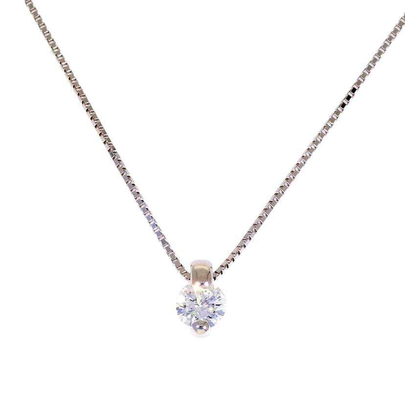 /◎ PTダイヤネックレス1.020ctソ//Aランク/75