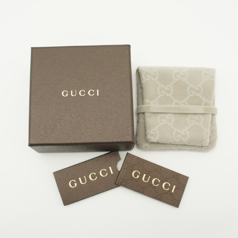 GUCCI グッチ/SV925インターロッキングGハートネックレス//ABランク/75